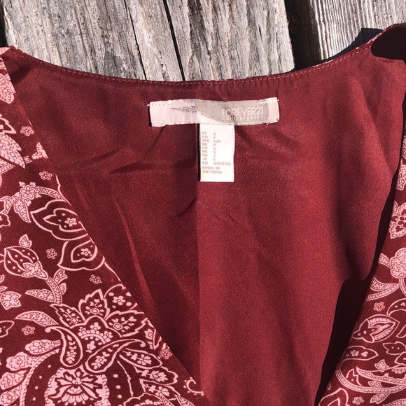 Forever 21 paisley mini dress - Picture 9 of 10